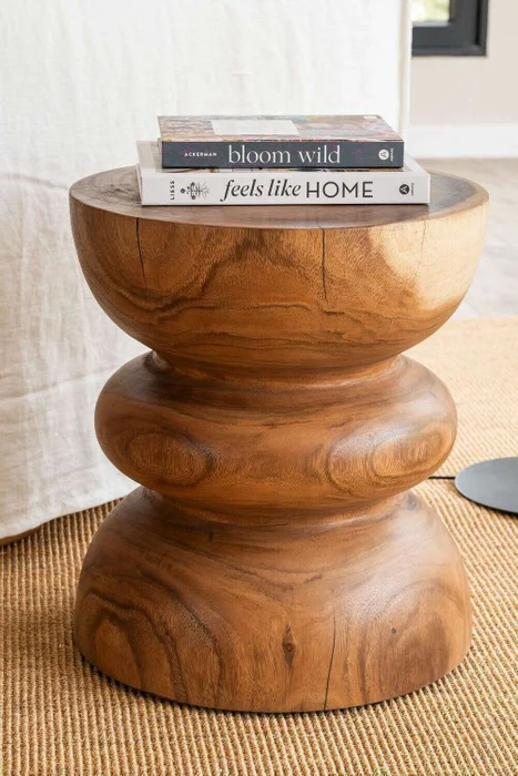MESA AUXILIAR CABO - SUAR TOSTADO en Madera natural - Mesas de living, Uruguay | La Iberica, vista 6