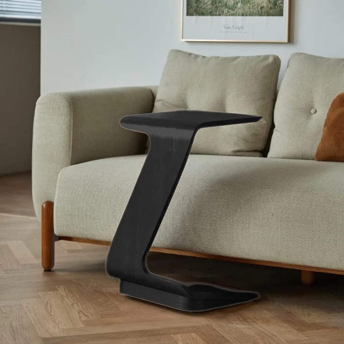 MESA AUXILIAR ZIGZAG negro - Mesas de comedor, Uruguay | Viasono