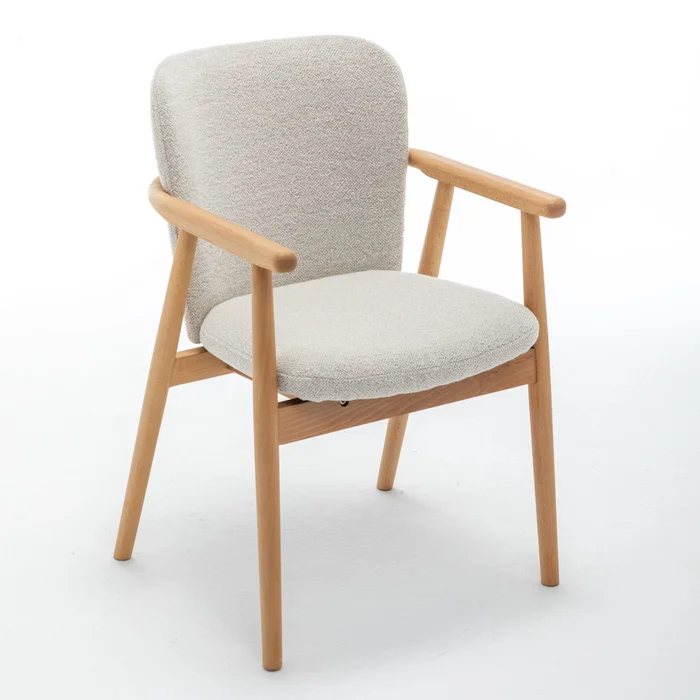 Butaca De Comedor Madera Natural-beige Alba en Madera natural - Sillas, Uruguay | Divino
