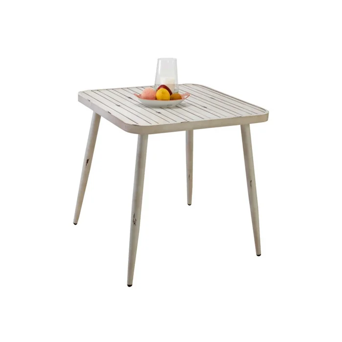 Mesa De Comedor Aluminio Blanco Windsor en Blanco - Muebles para el exterior, Uruguay | Divino, vista 2