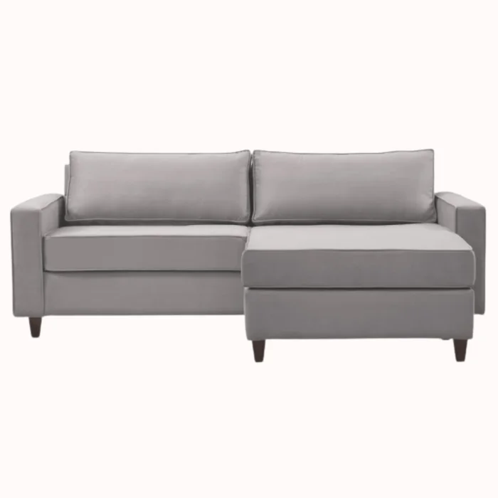 SOFÁ CON CHAISE ROMA 2 en GRIS - Sillones y sofás, Uruguay | Forum Design
