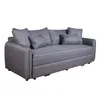 Sofá Cama Tela Gris Arizona Grafito en Gris - Sillones y sofás, Uruguay | Divino, vista 3 de 10
