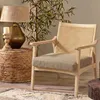 Butaca Madera-y-tela Natural-beige Dakota Natural en Madera natural - Sillones y sofás, Uruguay | Divino, vista 8 de 8