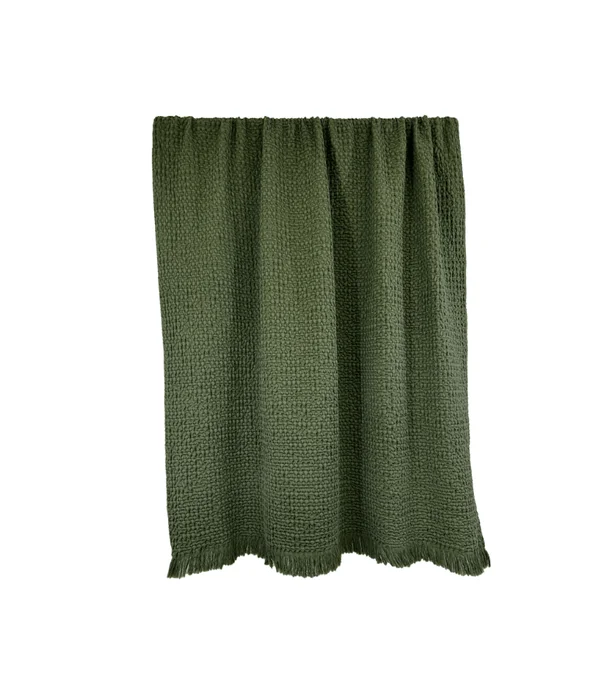 THROW TEMPO en Verde oliva - Textiles, Uruguay | Masinfinito Casa, vista 2