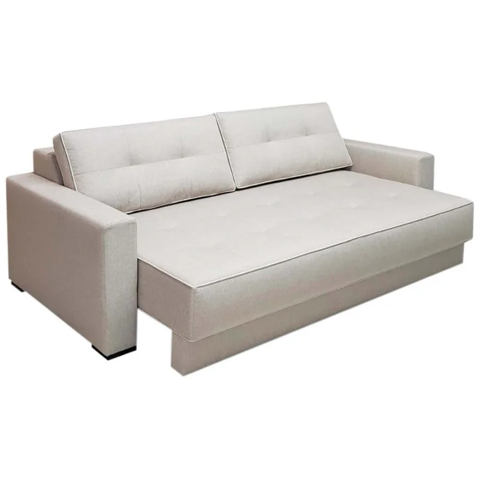 Sofá Cama Pasadena - Beige en Beige - Sillones y sofás, Uruguay | Berna home, vista 3