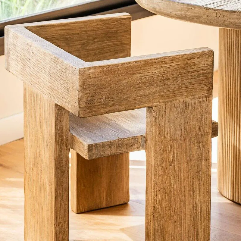 SILLA / BUTACA ESCULTURA - OLMO en Madera natural - Butacas, banquetas y puffs, Uruguay | La Iberica