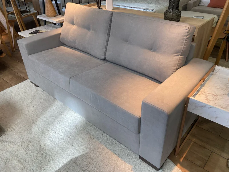 PREVENTA Sofá Mónaco 2 Cuerpos - Gris (165 cm) - Sillones y sofás, Uruguay | Berna home, vista 3