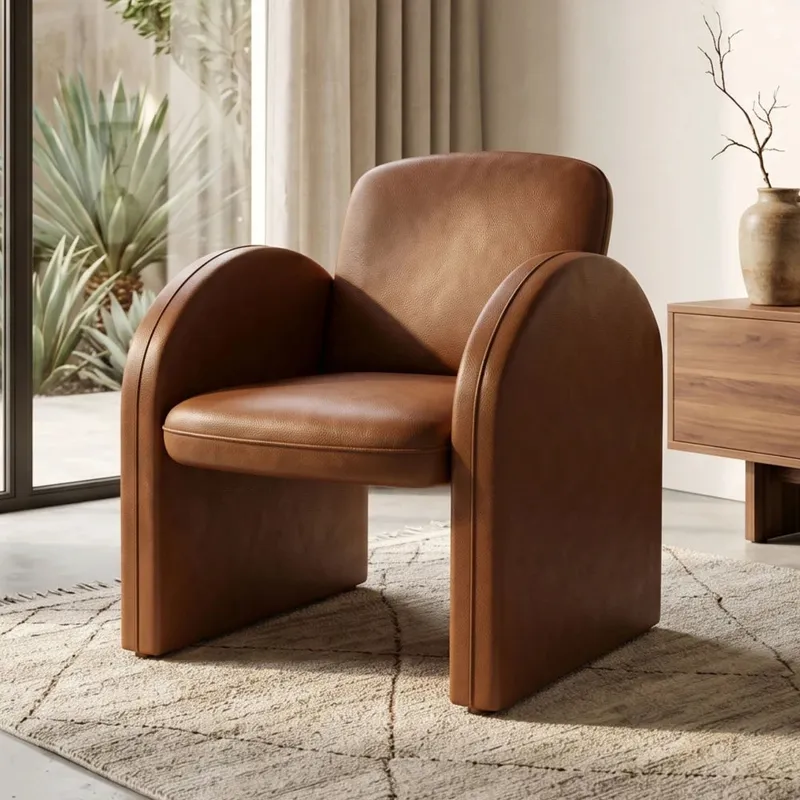 Poltrona Butaca Nayara - Marrón en Marrón - Sillones y sofás, Uruguay | Ecowood