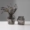 FLORERO VIDRIO LABRADO 14.5x14.5x22CM GRIS en Gris - Jarrones, Uruguay | Koz, vista 2 de 3