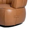 Butaca Volpi Giratoria - Cuero Advanced - Mostarda - (Preventa) en Beige - Butacas, banquetas y puffs, Uruguay | NYR, vista 3 de 4