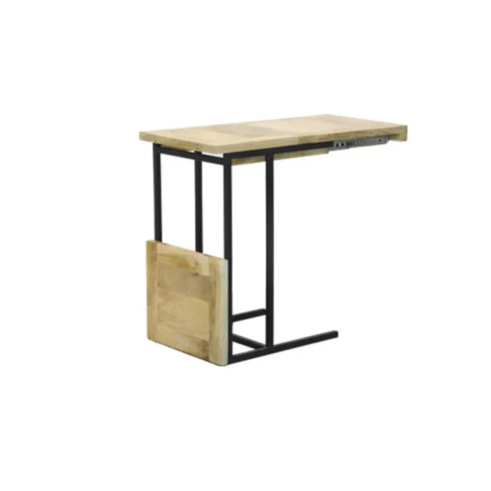 M-174 Mesa auxiliar 48x40x67,5 en Madera natural - Mesas de living, Uruguay | Victoriana, vista 2