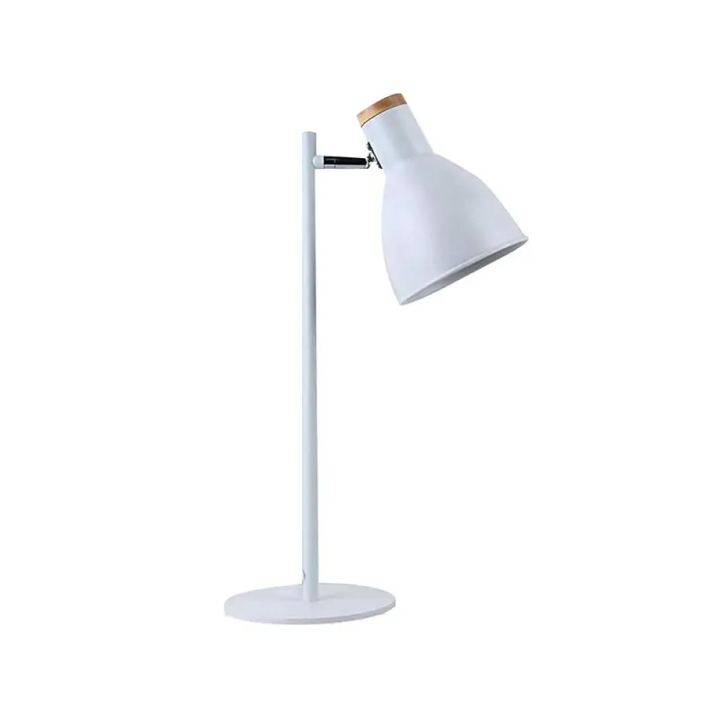 Lámpara De Mesa Odin Blanca en Blanco - Lámparas de mesa, Uruguay | Serlux