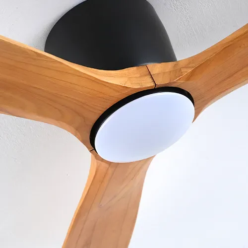 Ventilador T7N Claro CON LUZ 132cm en Blanco - Muebles para el exterior, Uruguay | Victoriana, vista 2