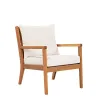 POLTRONA RIADE ACQUABLOCK CRUDO 62x75x81CM JATOBA - Muebles para el exterior, Uruguay | Vinibel, vista 1 de 10