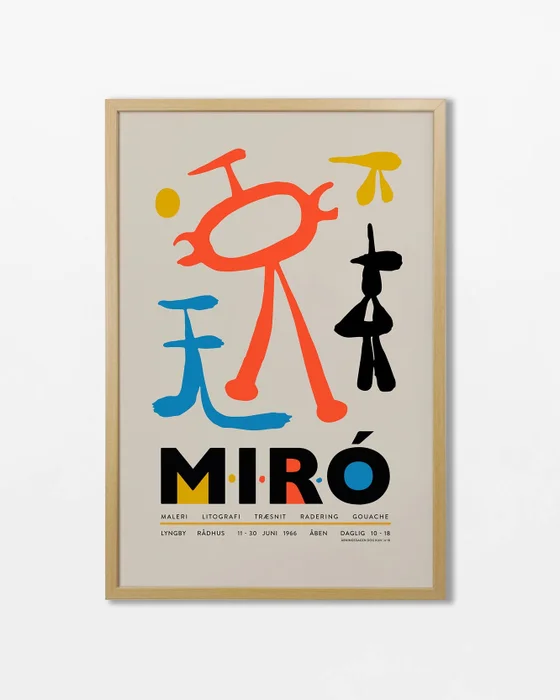 Joan Miró - Parler Seul N.01 en Multicolor - Láminas, Uruguay | La Cuadrería