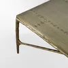 MESA DE CENTRO ROYCE Dorado  - Mesas de comedor, Uruguay | Viasono, vista 5 de 5