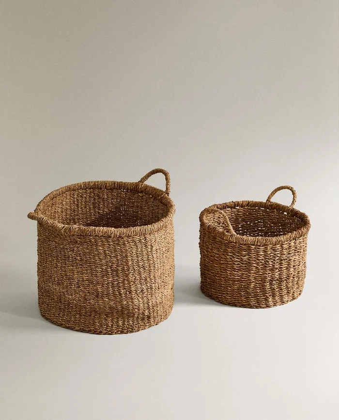 CESTA SEAGRASS ASAS - Canastos, Uruguay | Zara Home, vista 2