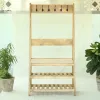 E-36 Despojador 90x43x180 en Madera natural - Bibliotecas, Uruguay | Victoriana, vista 2 de 3