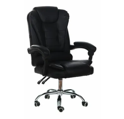 Sillon Ejecutivo Base cromada - Escritorios y sillas de escritorio, Uruguay | Que Sal Muebleria