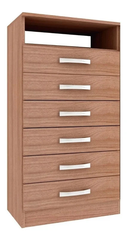 Comodas Cajoneras 6 Cajones Espacio Dormitorio Blanco 061 en Blanco – Imbuia/negro – Tabaco – Demolición - Muebles, Uruguay | Soy Hogar, vista 7