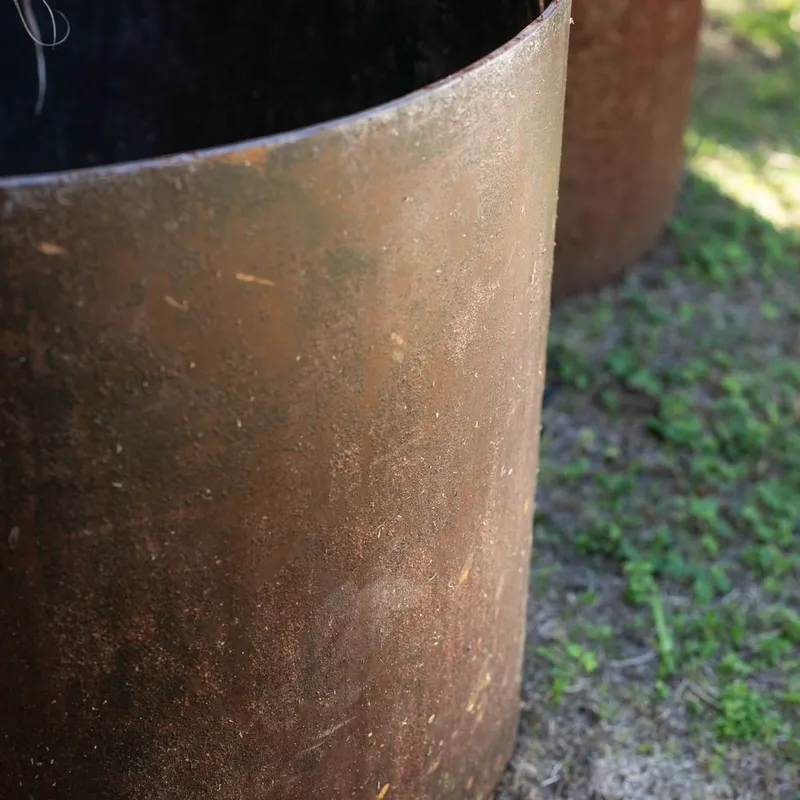 Maceta sin fondo - Zainas en Marrón - Macetas, Uruguay | Zainas
