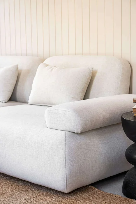 SILLON FOA - LINO ANTIMANCHAS - 2.20 MTS en Blanco - Sillones y sofás, Uruguay | La Iberica, vista 11