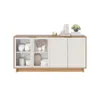 Aparador Buffet Living 4 Puertas Tiradores Metálicos Dorados - Aparadores y recibidores, Uruguay | Muebles Express, vista 3 de 6