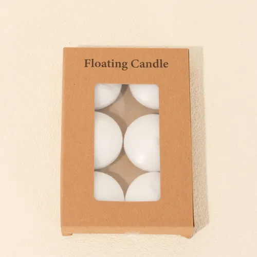 Vela Flotante 6 Un. 23g - Color Unico en Multicolor - Velas y Portavelas, Uruguay | Indian