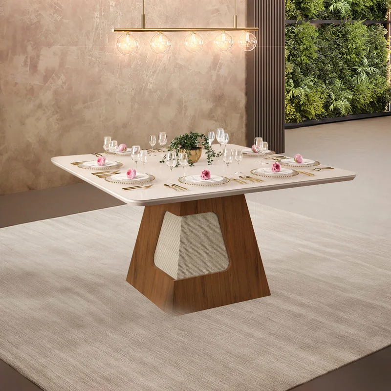 Mesa de Comedor Dala Línea París - Blanco en Blanco - Mesas de comedor, Uruguay | Ecowood, vista 3