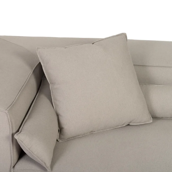 Sofá Kai 1 Cuerpo Tela Gris Modular Chaise Con Brazo Izquierdo en Gris - Sillones y sofás, Uruguay | Divino, vista 9