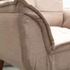 HELLEN- BUTACA 1 CUERPO TELA MARRON CLARO STELLA - Sillones y sofás, Uruguay | Alfa Ventas, vista 4 de 4