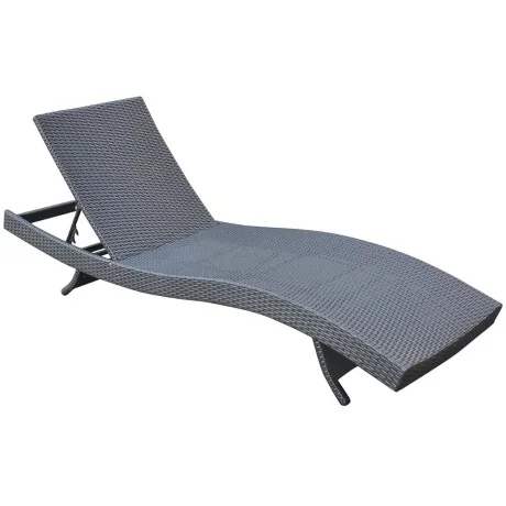 Reposera Cabana en Negro - Muebles para el exterior, Uruguay | La Cueva Muebles, vista 11