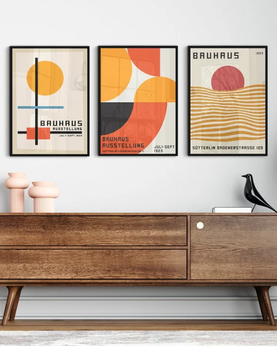 Bauhaus - Orange en Multicolor - Láminas, Uruguay | La Cuadrería, vista 3