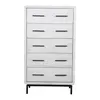 Cómoda Cajonera Madera Blanco Westbrook en Blanco - Cómodas, Uruguay | Divino, vista 3 de 8