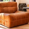 BUTACA COLUMBIA - CUERO ITALIANO CARAMELO en Marrón - Sillones y sofás, Uruguay | La Iberica, vista 5 de 40