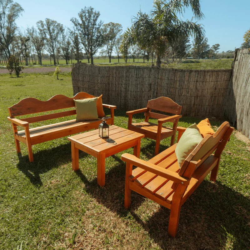 Juego de Exterior Sillón Clásico — Serra Amoblamientos en Madera natural - Muebles para el exterior, Uruguay | Serra Amoblamientos, vista 4