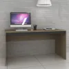 Escritorio 150x75x60 Nogal/Negro - Escritorios y sillas de escritorio, Uruguay | Que Sal Muebleria, vista 3 de 5