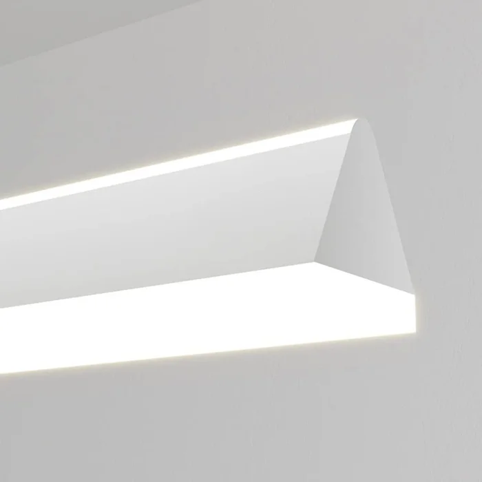 Luminaria Lineal LED Baku 120 cm Blanco en Blanco - Lámparas colgantes, Uruguay | Serlux, vista 4