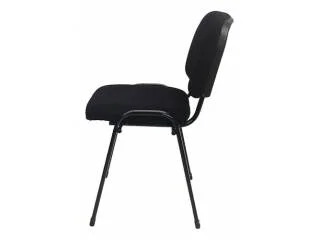 Silla de tela para oficina Negra en Negro - Sillas de escritorio, Uruguay | Quesal, vista 2