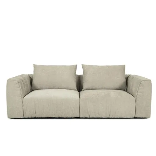 SOFA CORSO 236X105X80CM TELA GRIS CLARO - Sillones y sofás, Uruguay | Vinibel