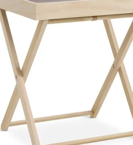 Mesa auxiliar SERUP 40x52 natural en Madera natural - Mesas de arrimo, Uruguay | JYSK