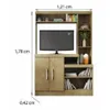 Rack Modular 2p y estantes Terracota Demolicion - Muebles para TV, Uruguay | Que Sal Muebleria, vista 2 de 3