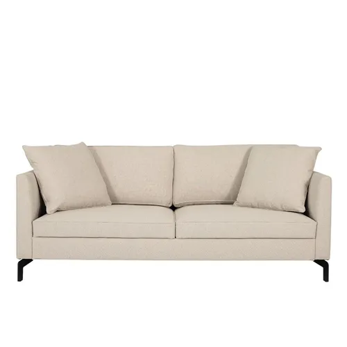 SOFA JOHNNY 200X90X92CM TELA GRIS CLARO - Sillones y sofás, Uruguay | Vinibel