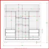 Placard 2 puertas de correr – Titanium 8720204 - Roperos y placares, Uruguay | Punto Unión, vista 5 de 8
