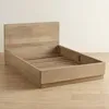 Cama 2 Plazas Madera Natural-beige Cuarzo en Madera natural - Dormitorio, Uruguay | Divino, vista 1 de 7