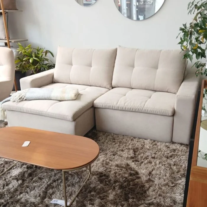 Sofá Confort - Tamaño 2.30 * 1.10 en Gris - Sillones y sofás, Uruguay | Fábrica Italiana