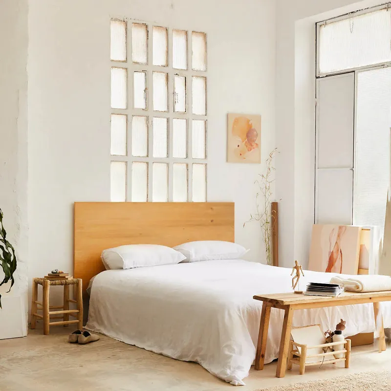 Cabecero Nala en Madera natural - Respaldos de cama, Uruguay | Treehouse Deco