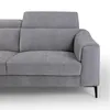 Rinconera Luke - Tela Microfibra - Chaise Izquierdo - 6686-7 Gris en Beige - Sillones y sofás, Uruguay | NYR, vista 2 de 8