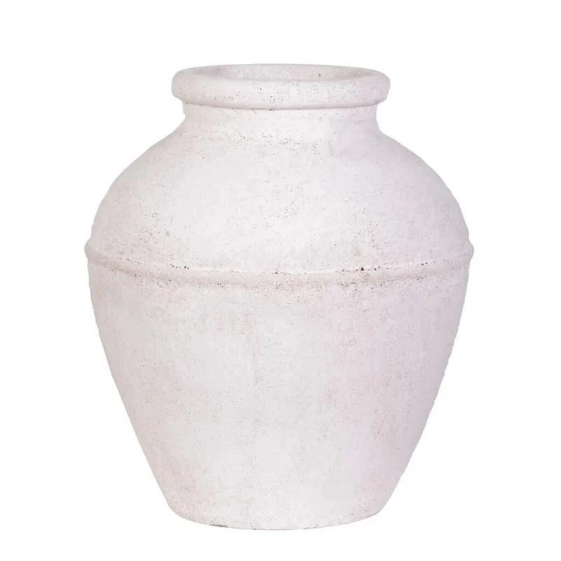 Jarrón Gentong Ceramica Natural-beige 33.171.092, Crema en Beige - Jarrones, Uruguay | Divino