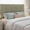 Respaldo Cabecera 2 Plazas Bela – Tapizado Tela Bucle - Respaldos de cama, Uruguay | Delta Center, vista 2 de 2